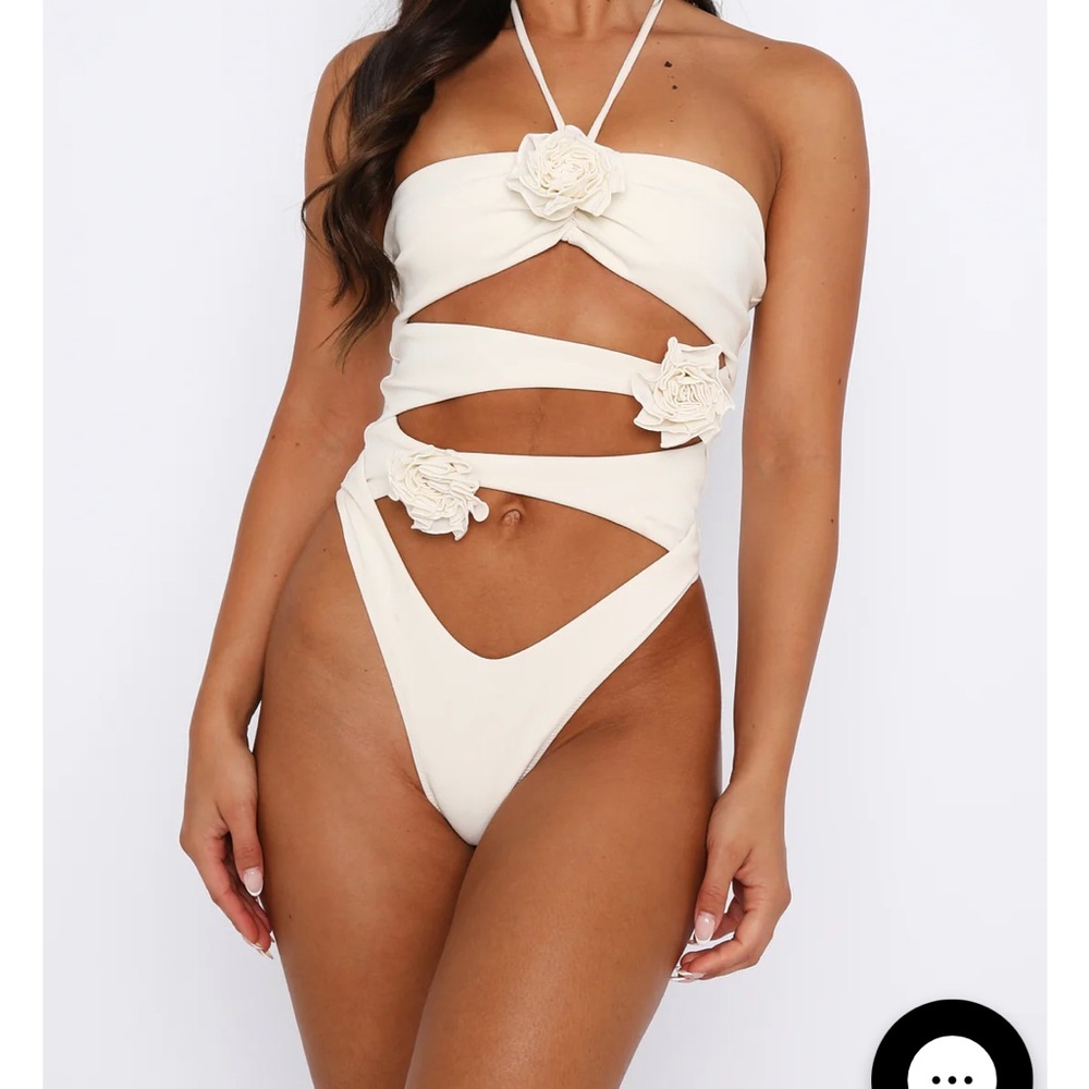 White Fox Sorrento One Piece Cream